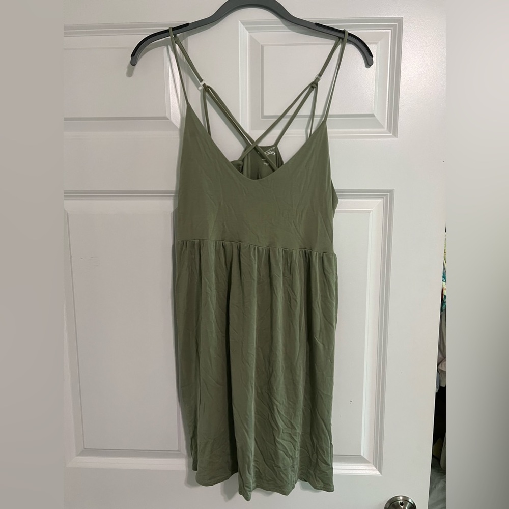 Green soft dress from Francesca’s